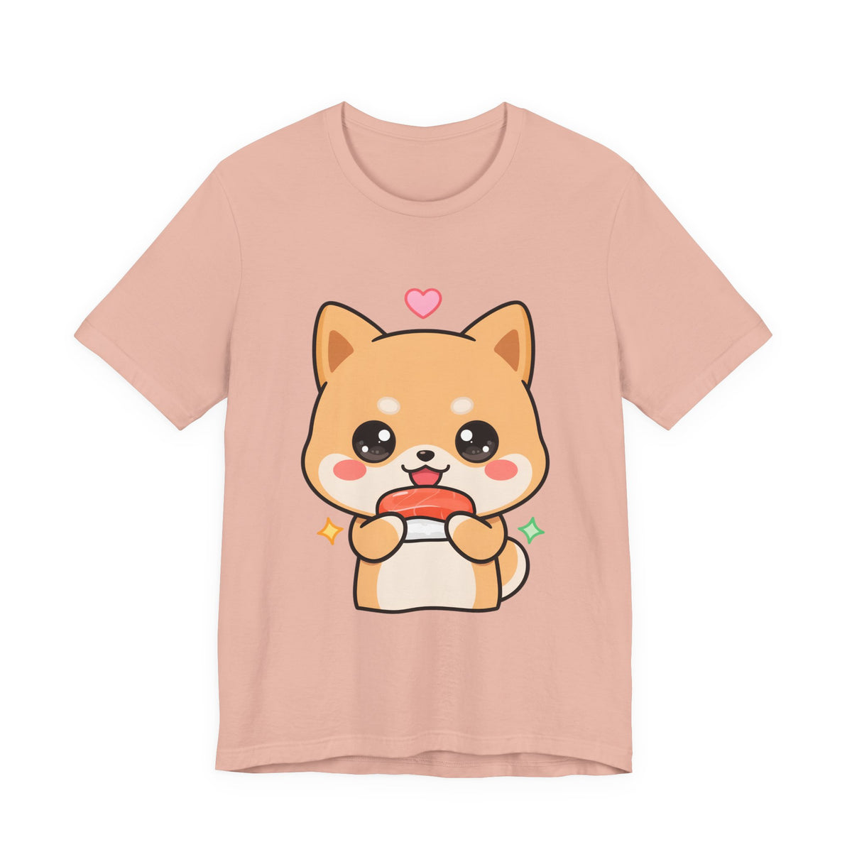 Kawaii Shiba Inu Sushi T-Shirt for Cute Food Lovers