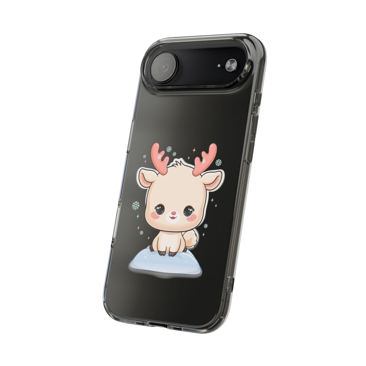 Kawaii Reindeer Phone Case for a Sweet Winter Cheer