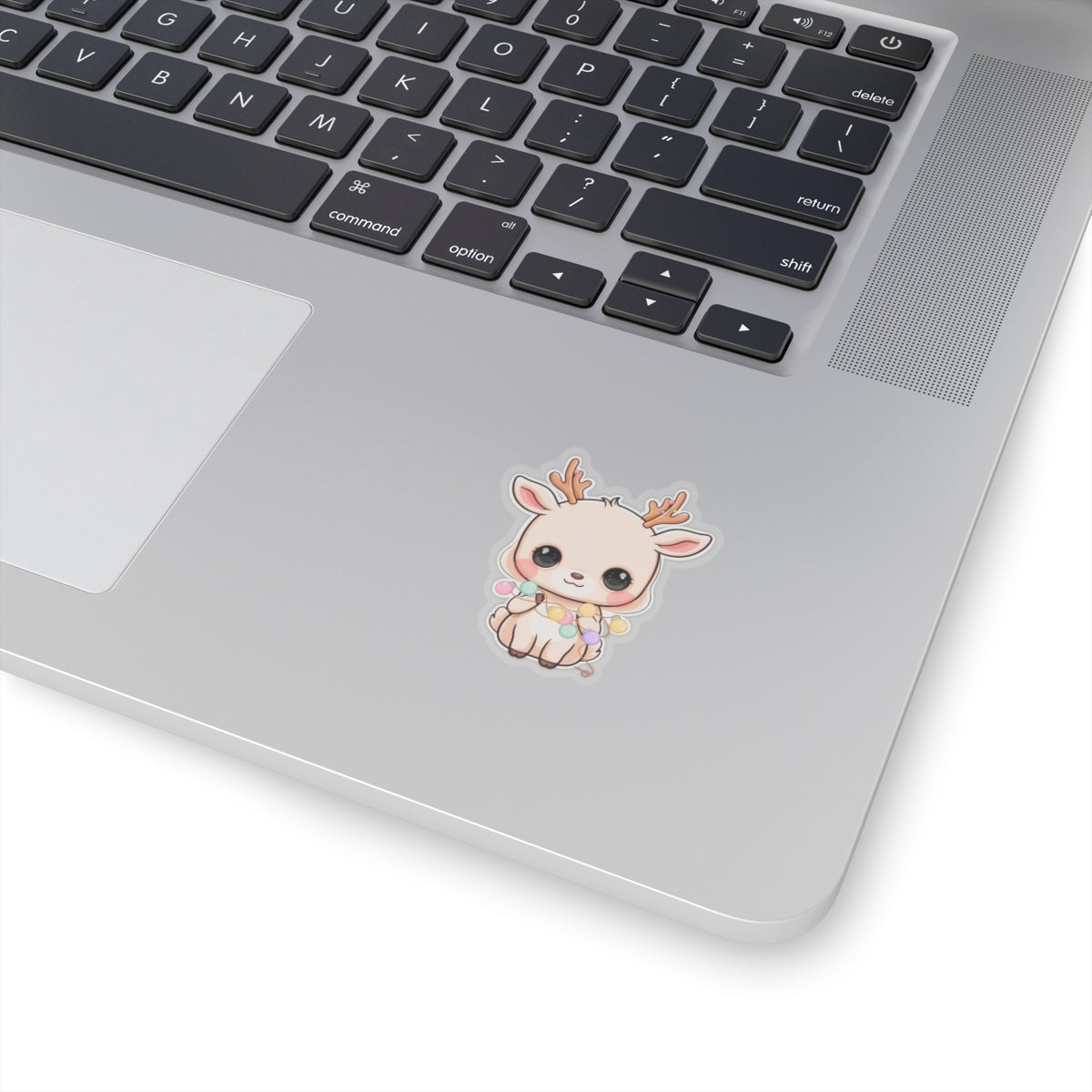 Kawaii Reindeer Sticker for Cute Holiday Decor