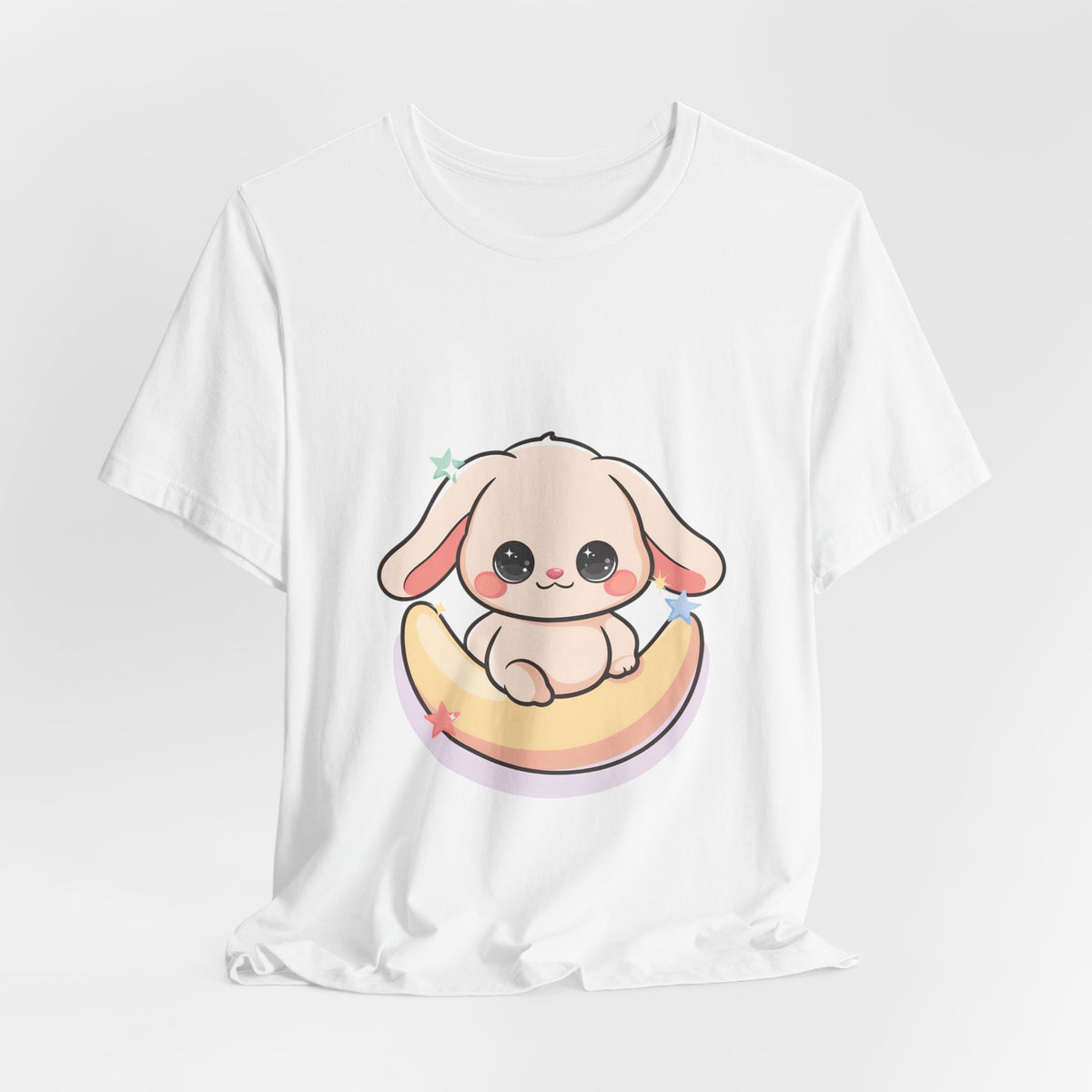 Kawaii Bunny Moon T-Shirt for Cute Style Lovers