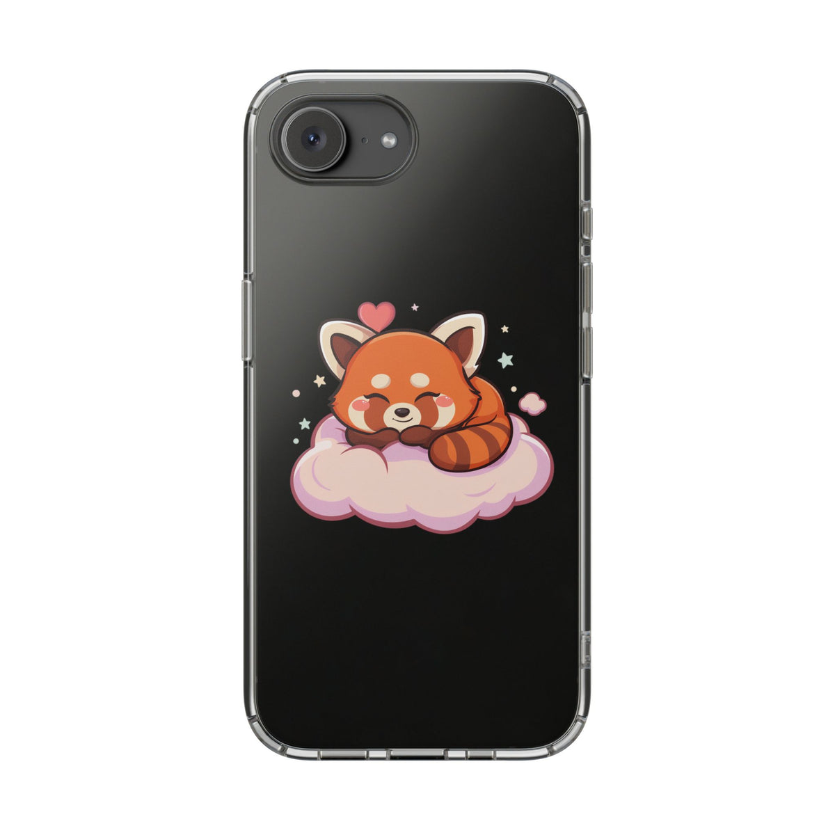 Cute Red Panda Phone Case, Dreamy Kawaii Cloud Art