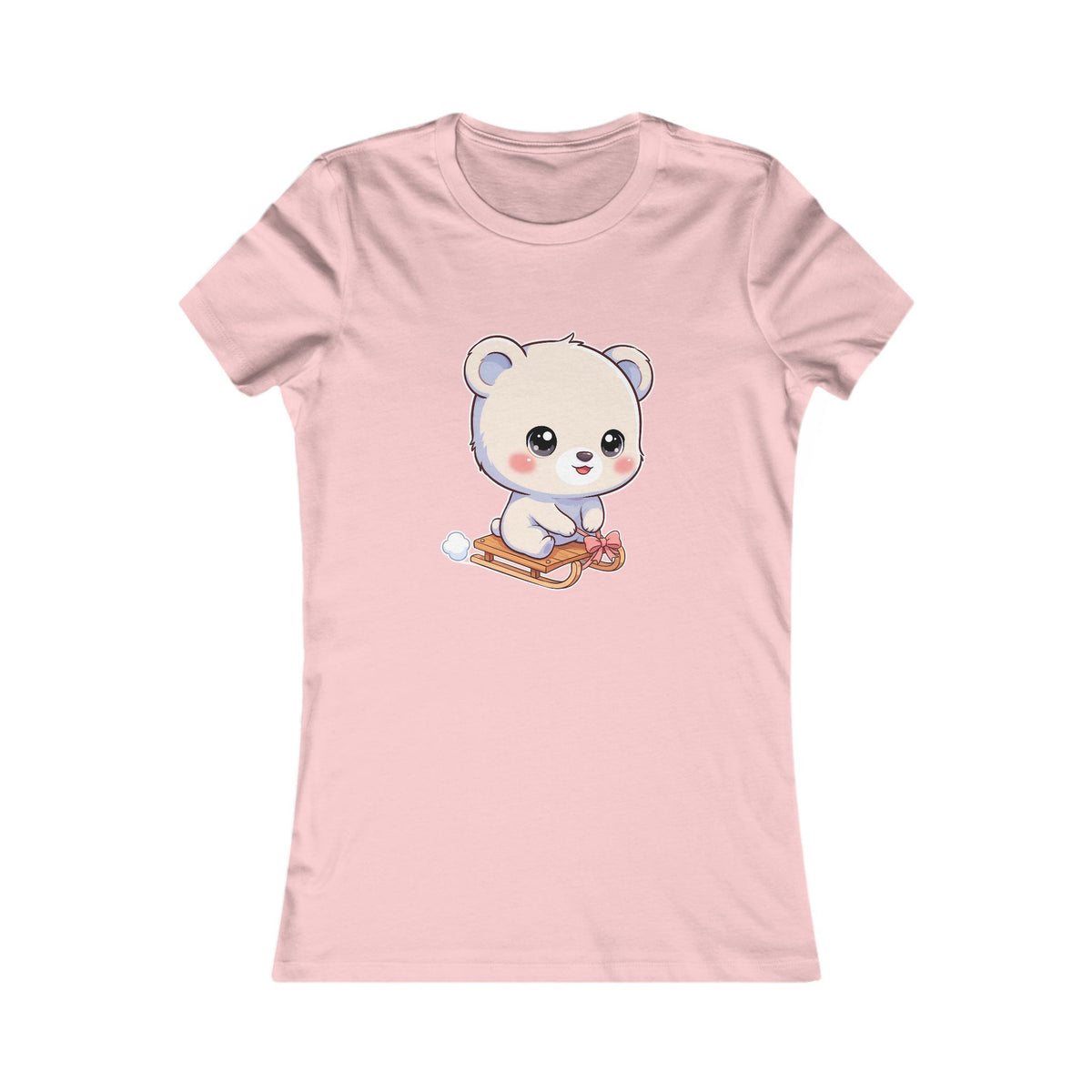 Kawaii Polar Bear Tee for Cute Winter Outfits