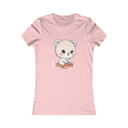 Kawaii Polar Bear Tee for Cute Winter Outfits