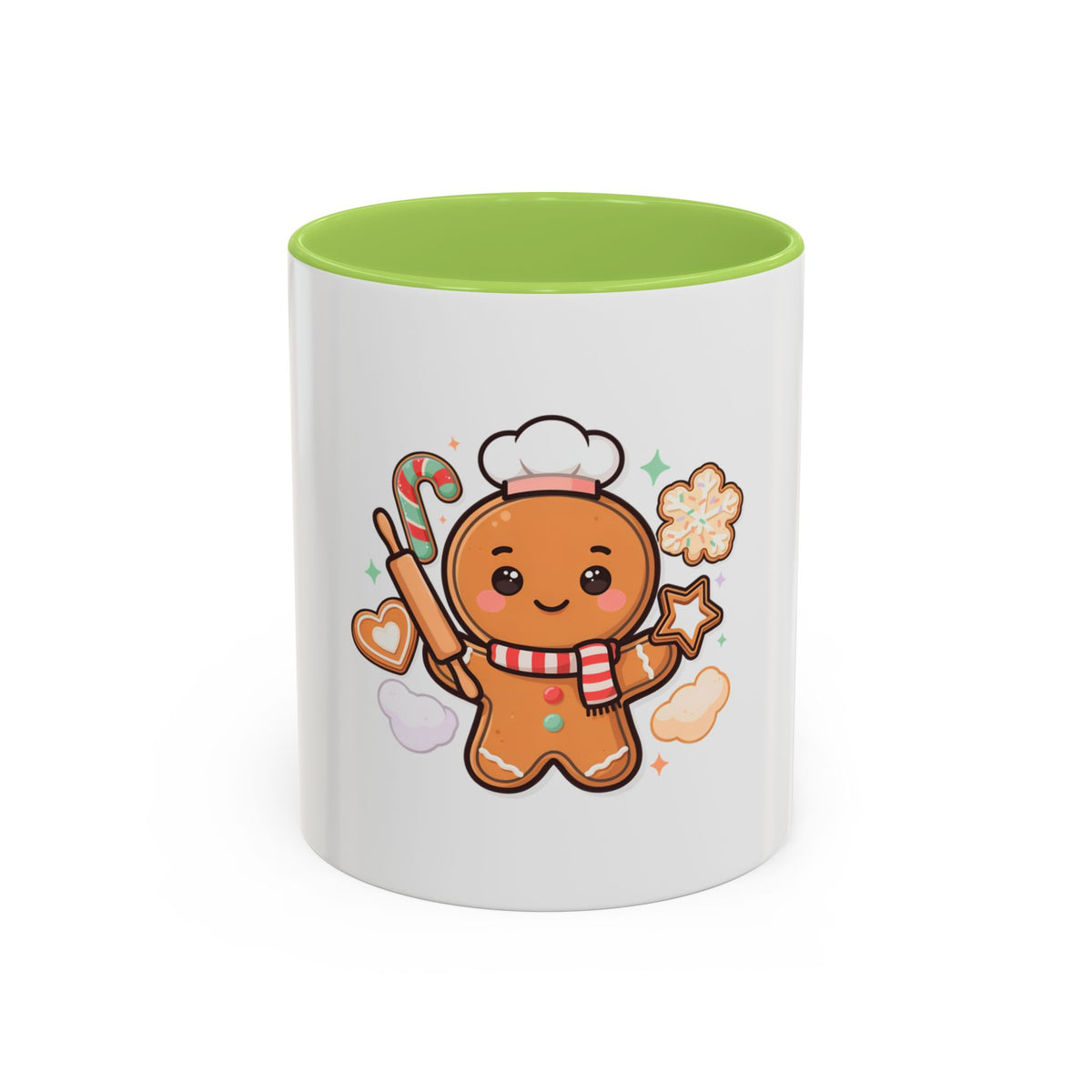 Gingerbread Christmas Mug – Kawaii Cookie Baker