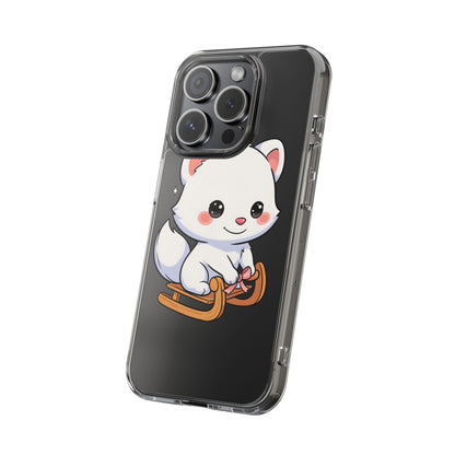 Kawaii Arctic Fox Phone Case for Cute Animal Lovers