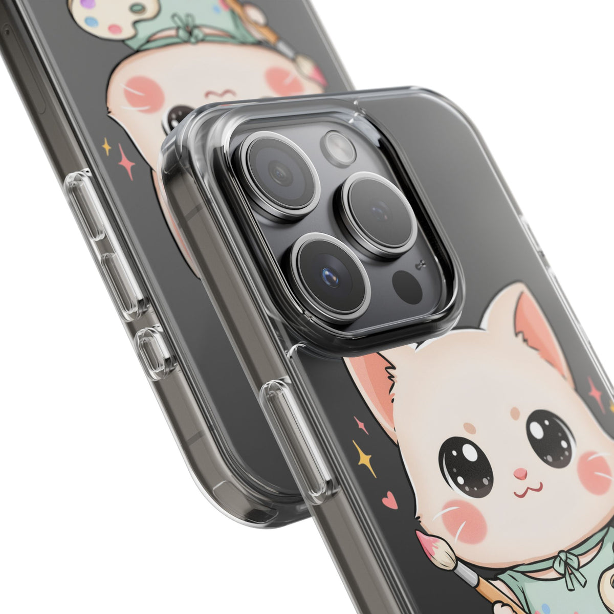 Kawaii Cat Phone Case for Creative Cat Lovers