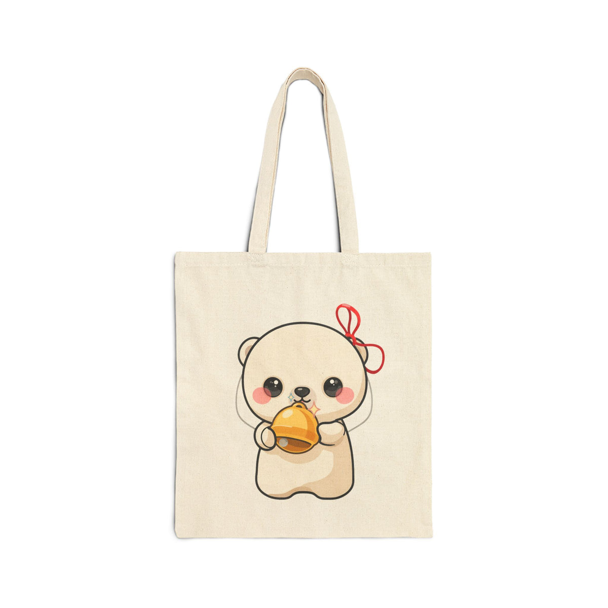 Kawaii Polar Bear Tote Bag for a Little Everyday Joy