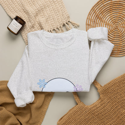 Kawaii Snowman Sweatshirt – Cute Winter Crewneck