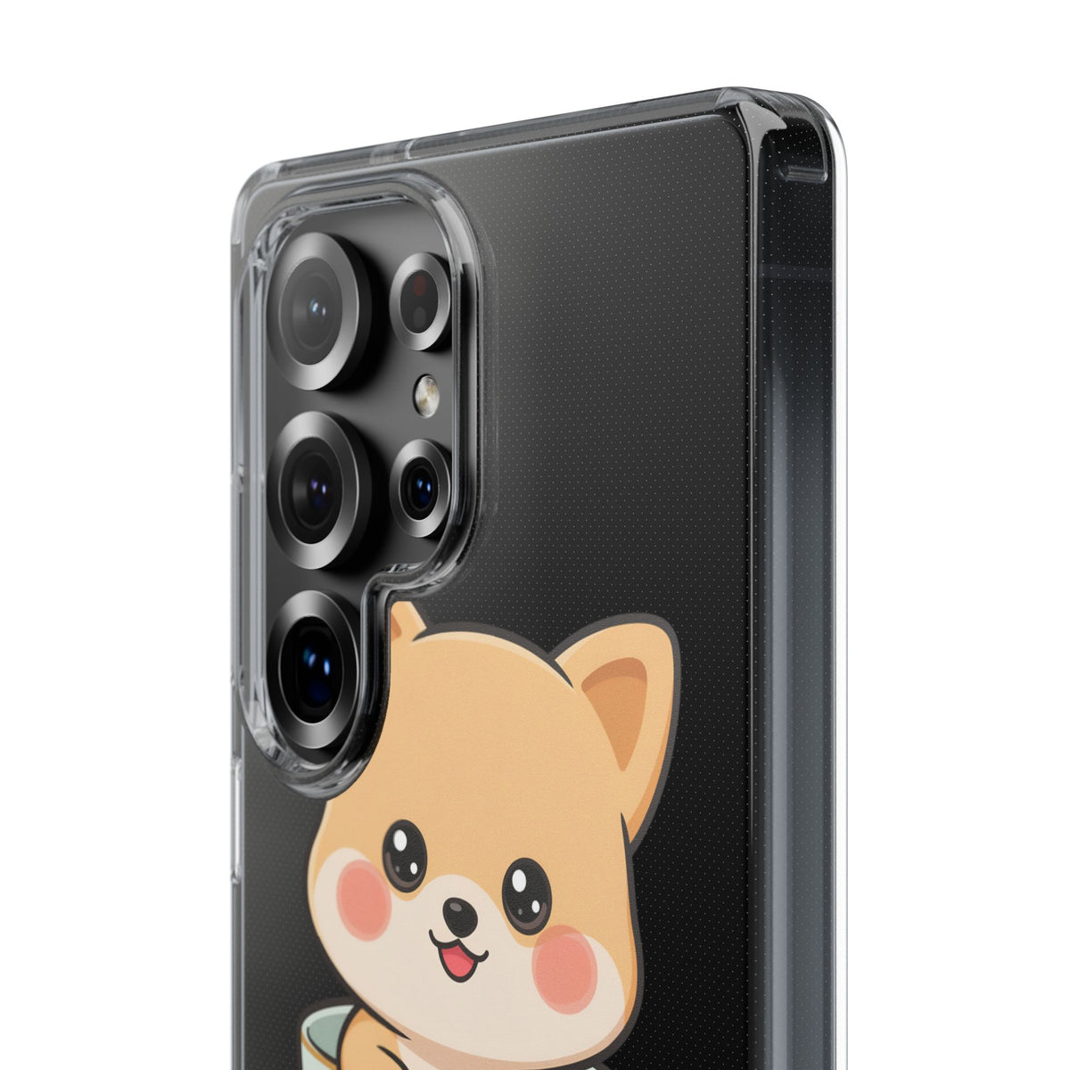 Kawaii Shiba Inu Phone Case – Cute Puppy in a Teacup