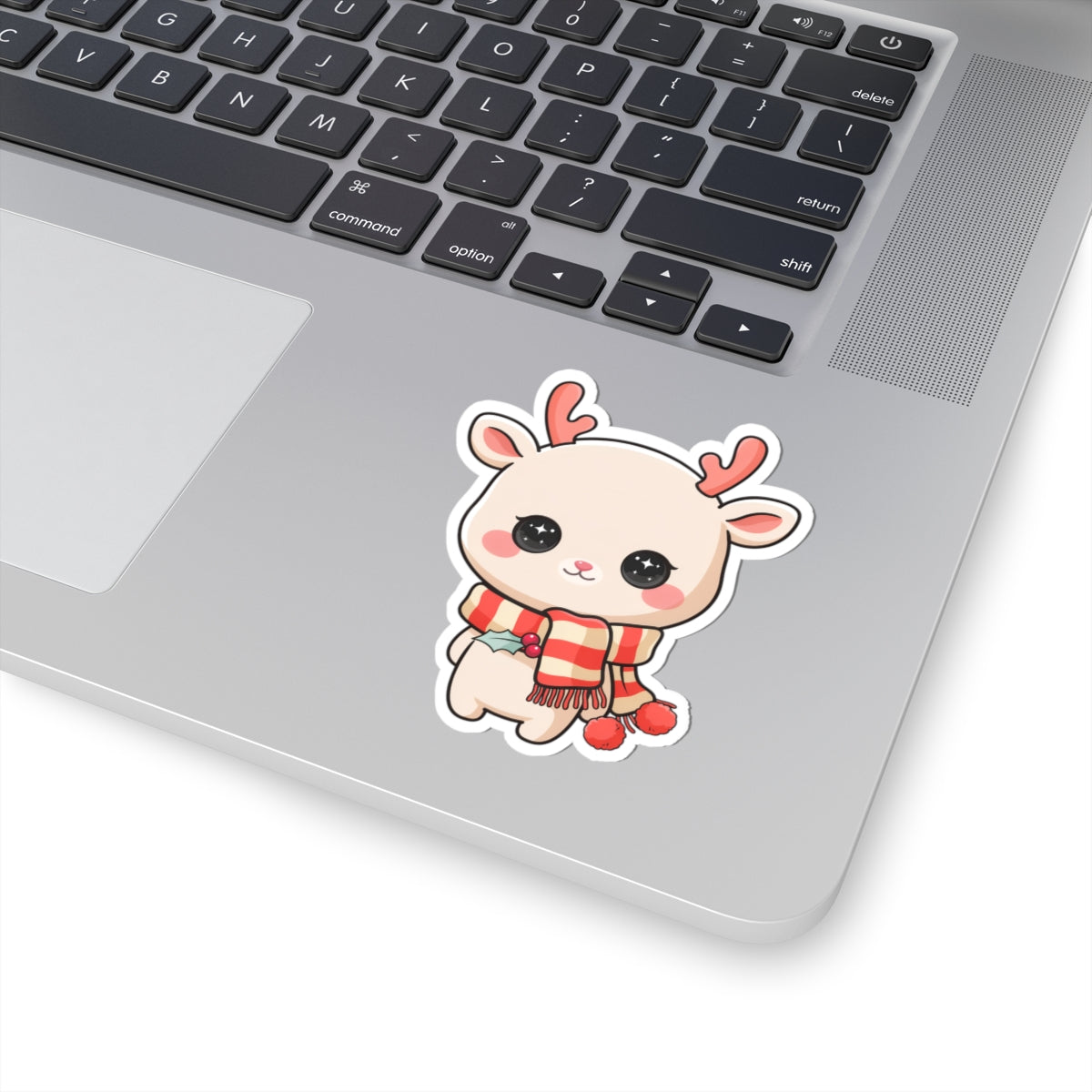 Kawaii Reindeer Sticker, Cute Christmas Gift for Journals
