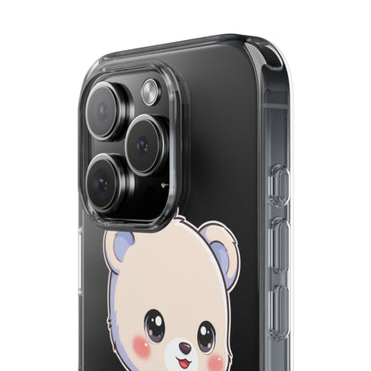 Kawaii Polar Bear Phone Case, Cute Winter Gift