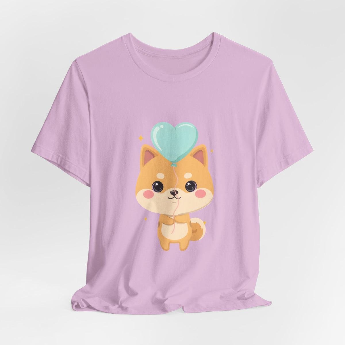 Kawaii Shiba Inu T-Shirt, Cute Balloon Dog Gift