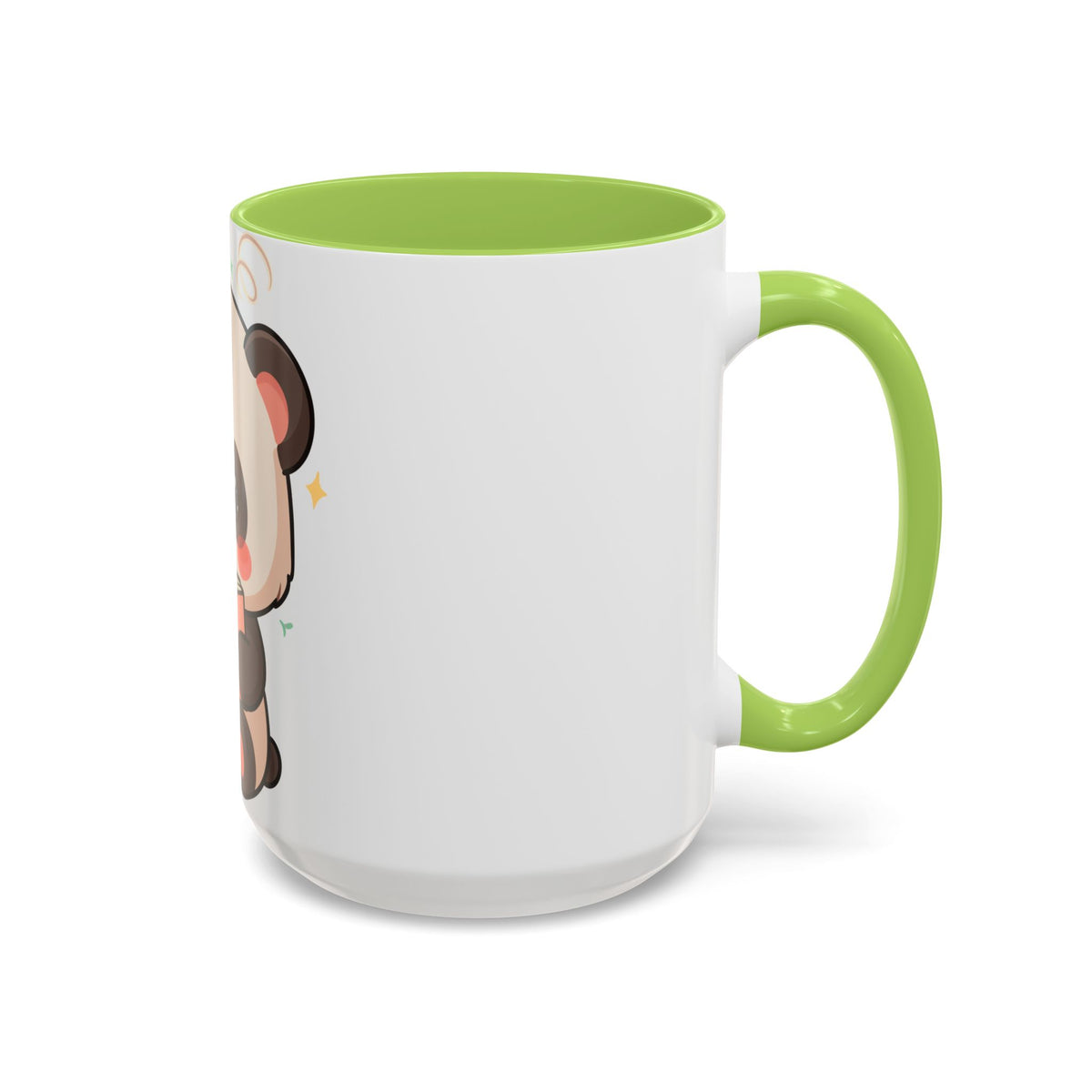 Kawaii Panda Reading Mug, Cute Book Lover Coffee Cup