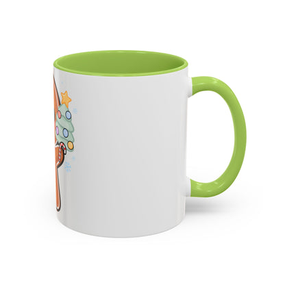 Gingerbread Christmas Mug – Cute Holiday Accent Coffee Mug