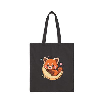 Kawaii Red Panda Tote Bag for Market Day