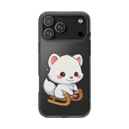 Kawaii Arctic Fox Phone Case for Cute Animal Lovers