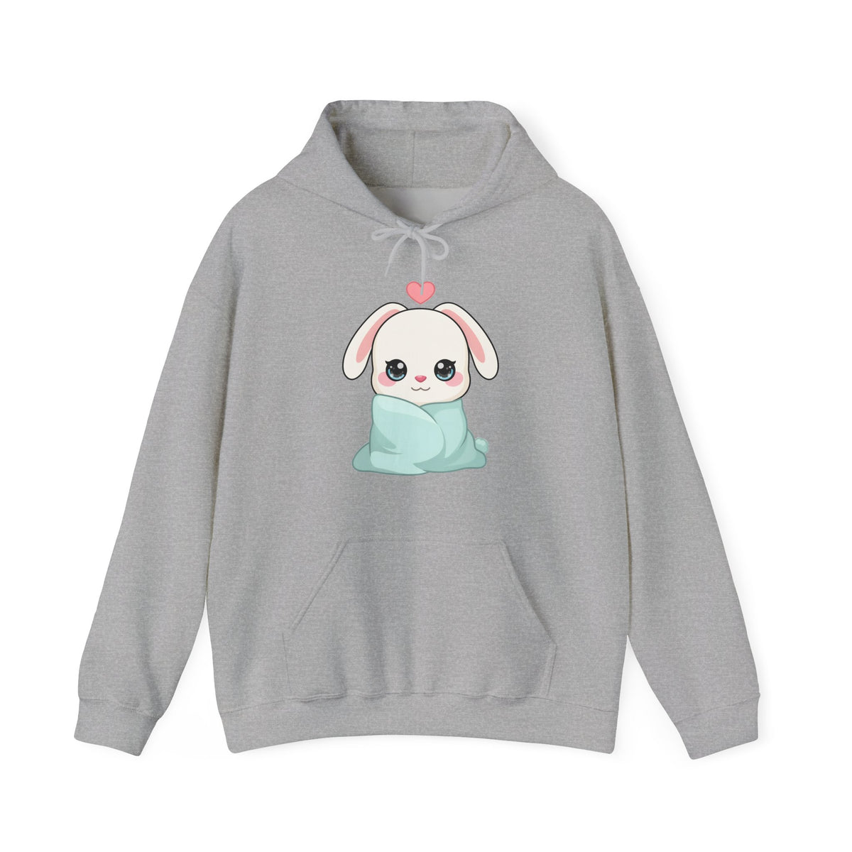 Kawaii Bunny Hoodie for Cozy Couch Days