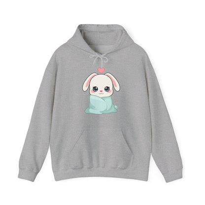 Kawaii Bunny Hoodie for Cozy Couch Days
