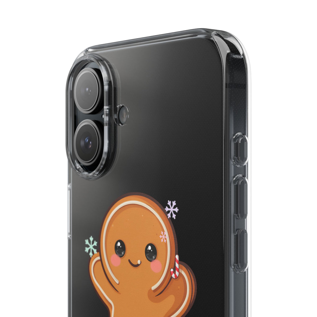 Kawaii Gingerbread Phone Case for Cozy Holiday Fans