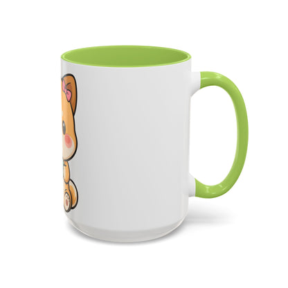 Kawaii Shiba Inu Coffee Mug, Cute Latte Lover Gift