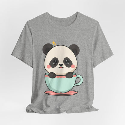Kawaii Panda T-Shirt, Cute Teacup Panda Tee