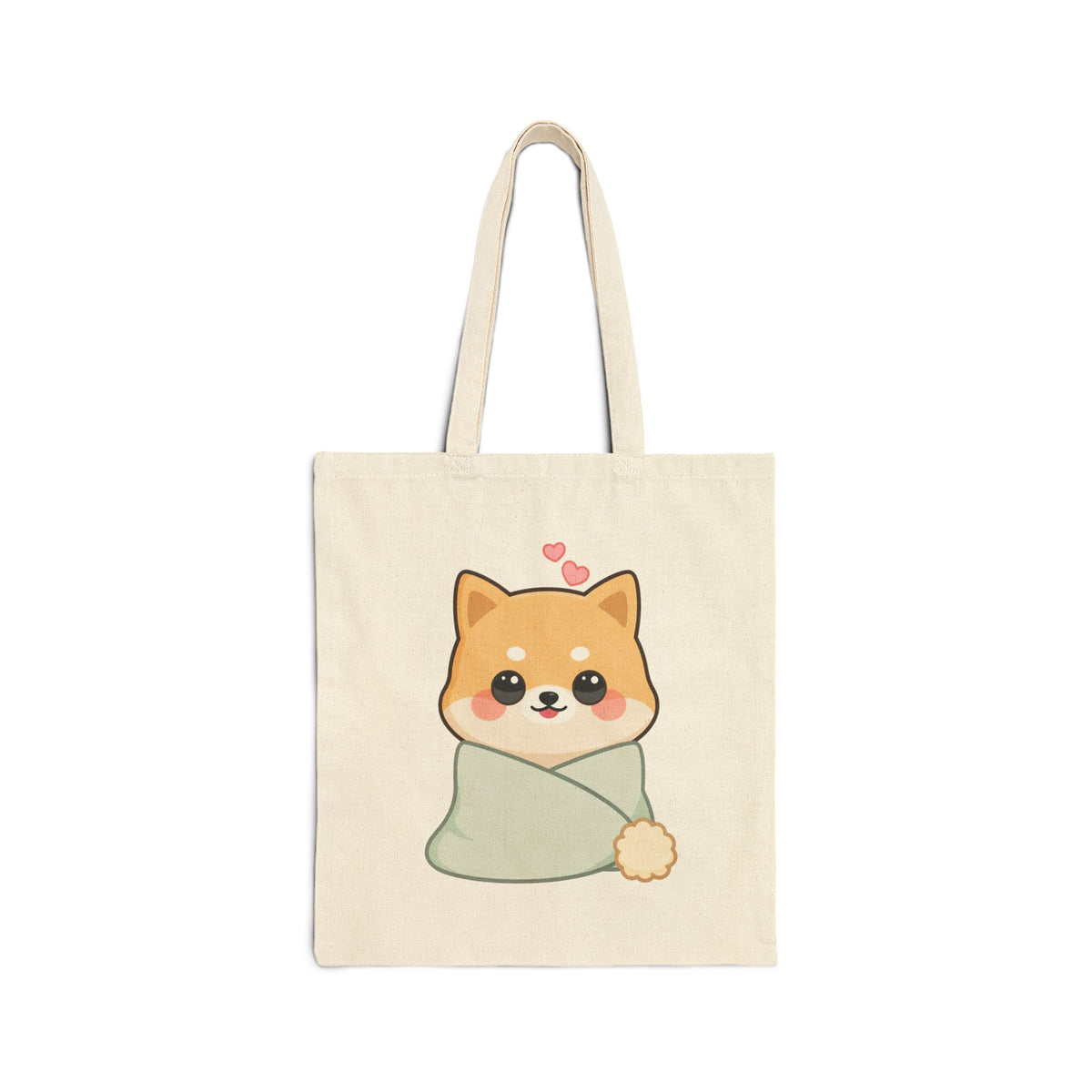 Kawaii Shiba Inu Tote Bag – Cozy Cute Dog Gift