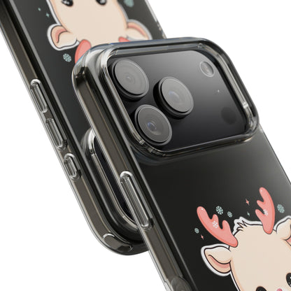 Kawaii Reindeer Phone Case for a Sweet Winter Cheer