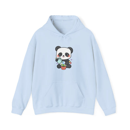 Kawaii Panda Hoodie, Cute Plant Lover Gift