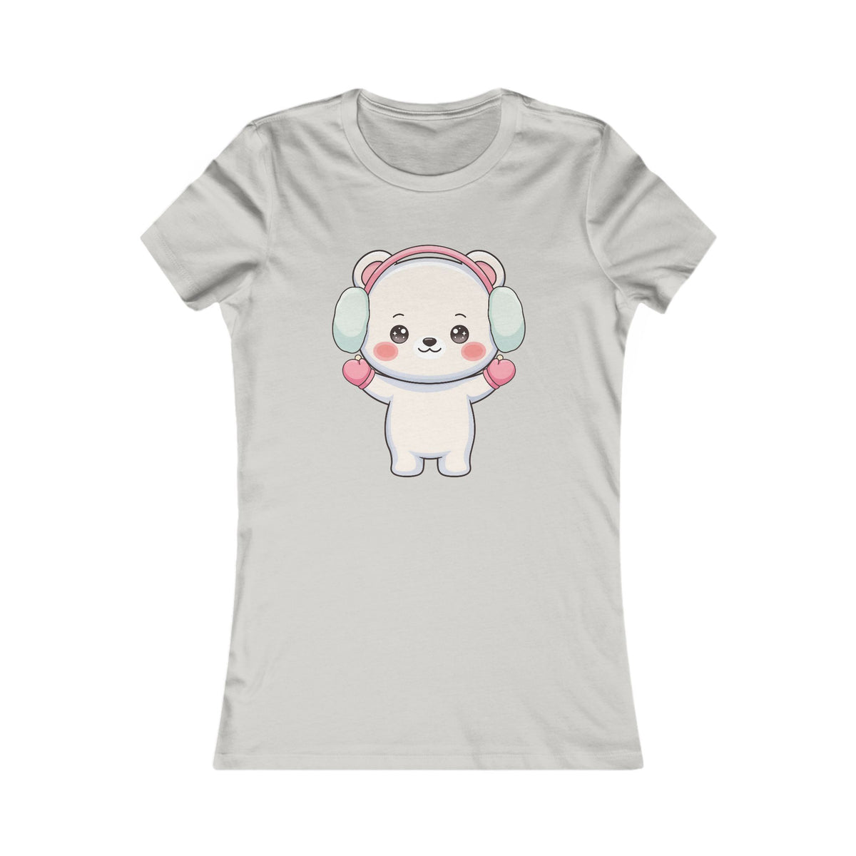 Kawaii Polar Bear Tee for Cute Animal Lovers