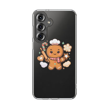 Gingerbread Christmas Phone Case for Holiday Baking Fans
