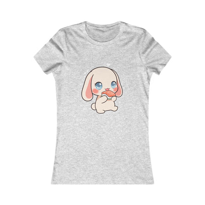 Kawaii Sushi Bunny Women's T-Shirt for Cute Style Fans