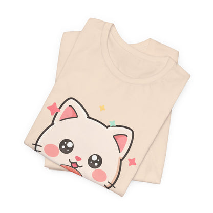 Kawaii Sushi Cat T-Shirt for Cat and Sushi Lovers