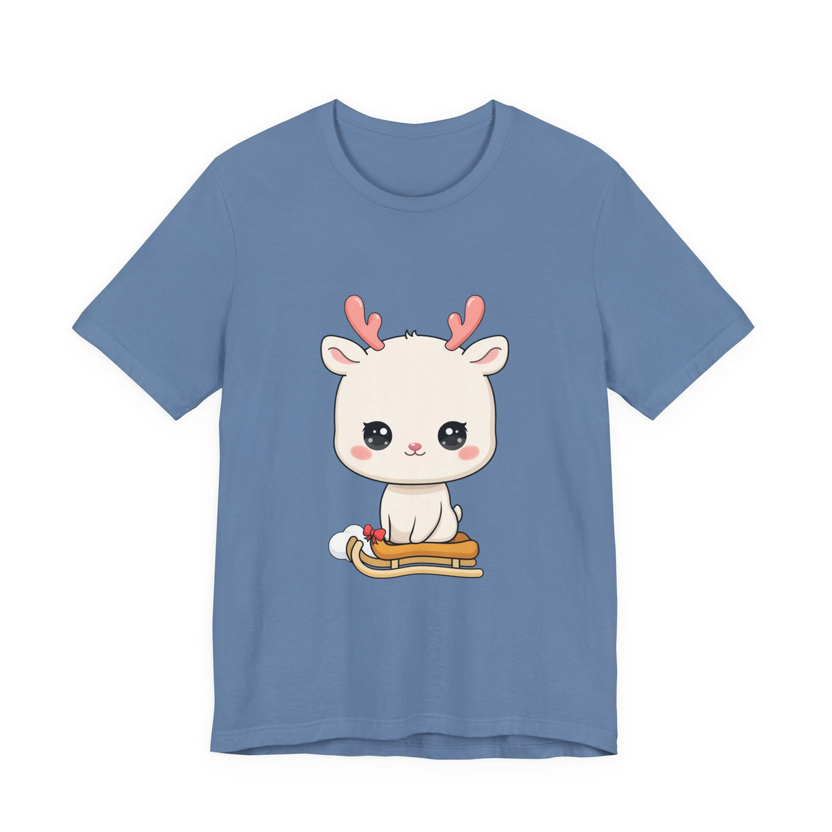 Kawaii Reindeer T-Shirt for Cozy Winter Days