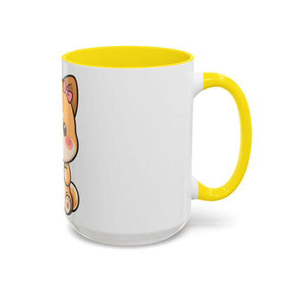 Kawaii Shiba Inu Coffee Mug, Cute Latte Lover Gift