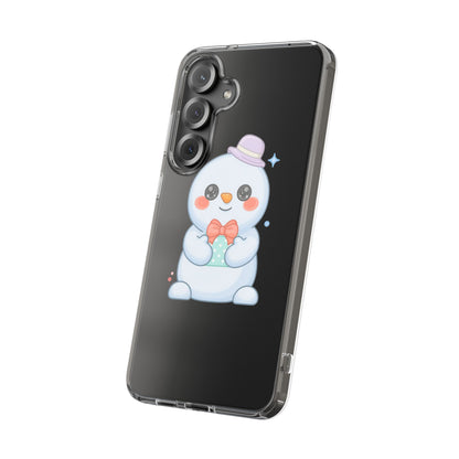Kawaii Snowman Phone Case for Cheerful Winter Days