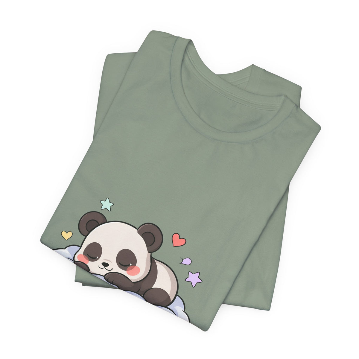 Sleeping Panda T-Shirt, Cute Kawaii Gift for Panda Lovers