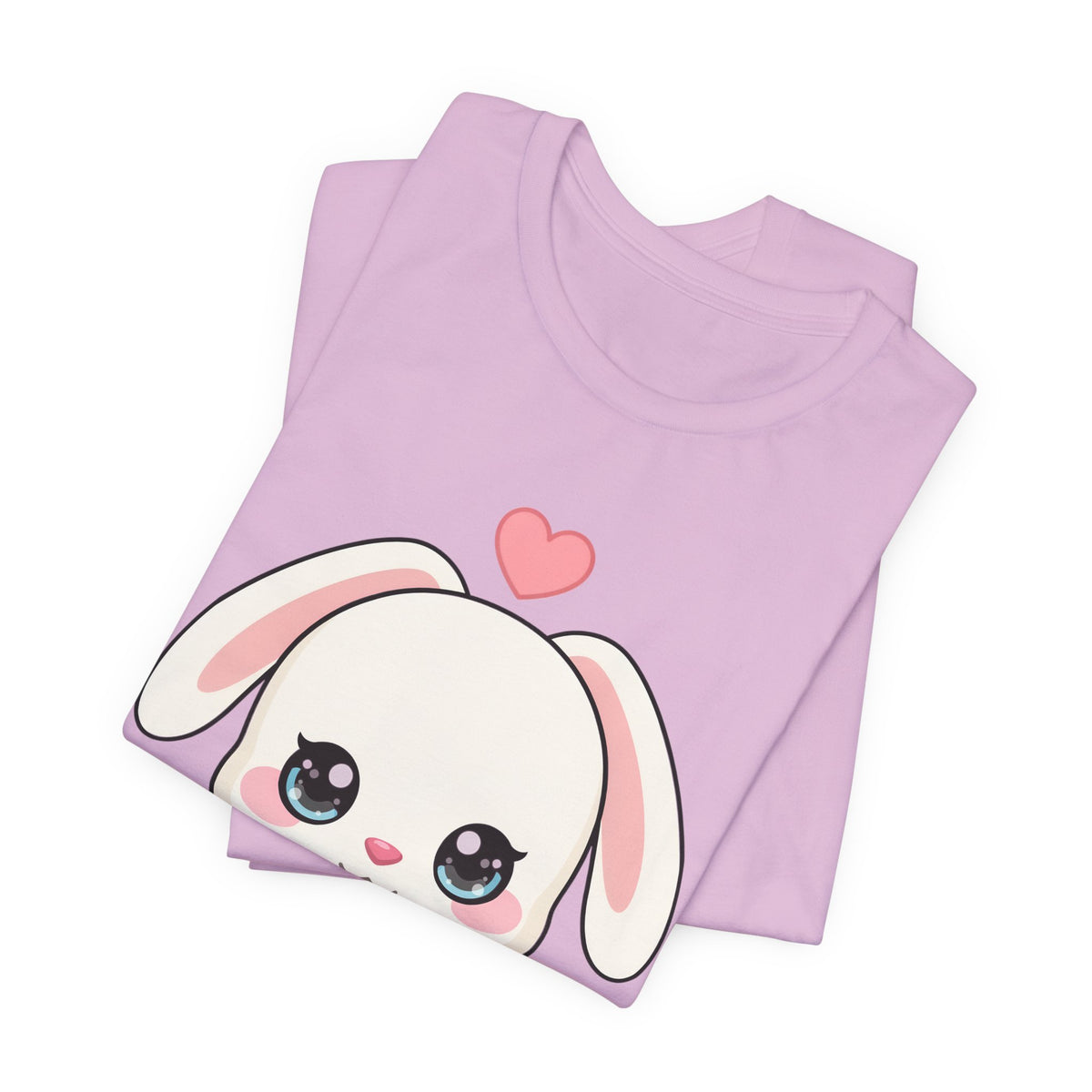 Cozy Bunny T-Shirt, Kawaii Blanket Bunny Tee