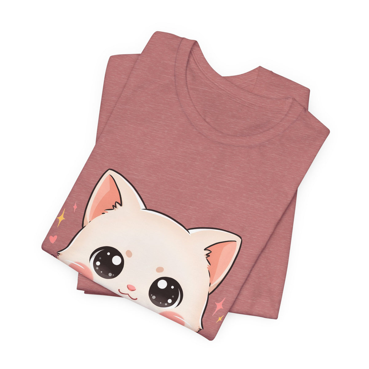 Kawaii Cat Artist T-Shirt for Creative Cat Lovers