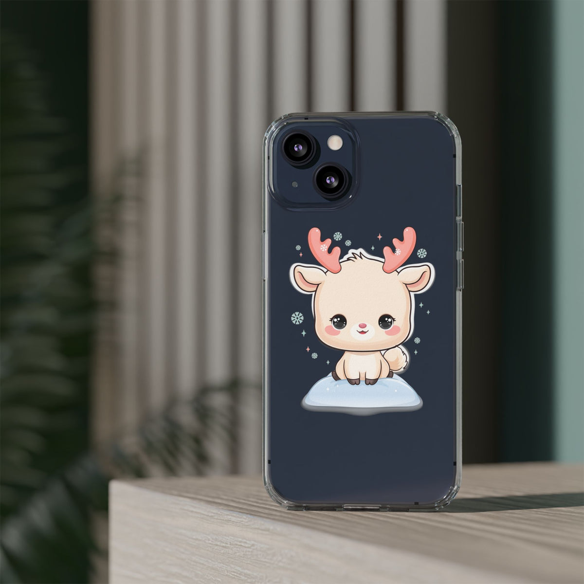 Kawaii Reindeer Phone Case for a Sweet Winter Cheer