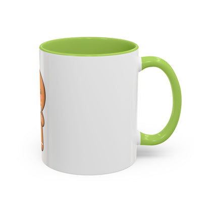 Gingerbread Coffee Mug, Cute Holiday Accent Mug