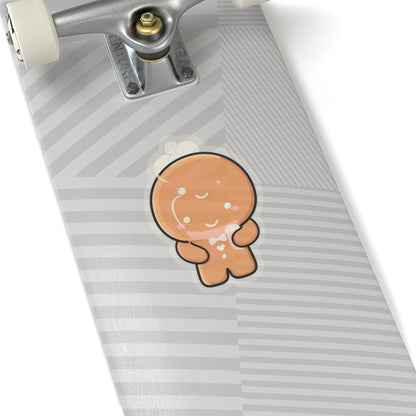 Gingerbread Cocoa Sticker – Cute Kawaii Holiday Vinyl