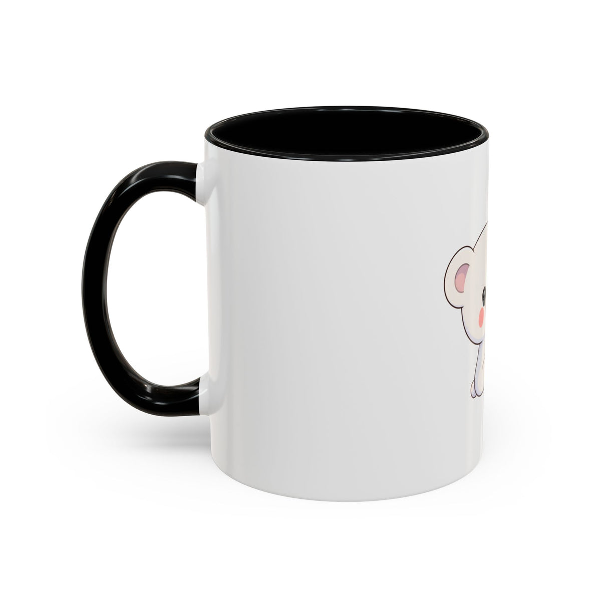 Kawaii Polar Bear Christmas Mug, 11 oz Accent Coffee Mug