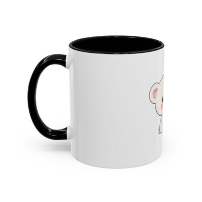 Kawaii Polar Bear Christmas Mug, 11 oz Accent Coffee Mug