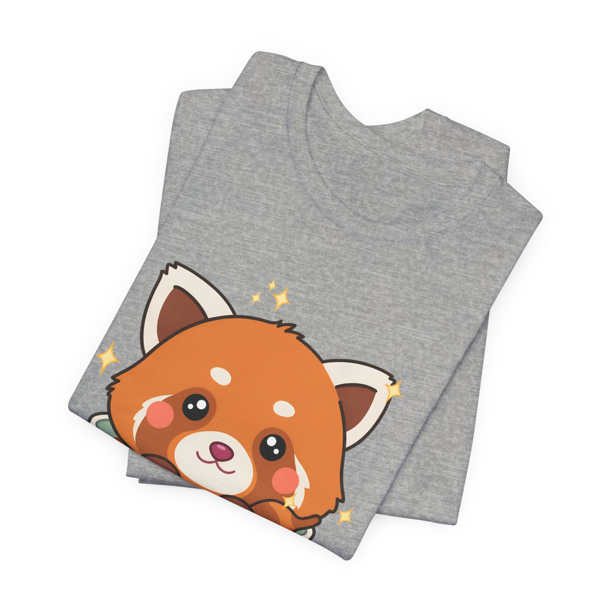 Kawaii Red Panda T-Shirt, Cute Tea Lover Gift