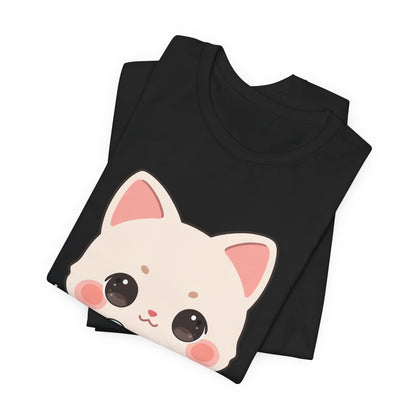 Kawaii Cat Gardening T-Shirt for Plant Lovers