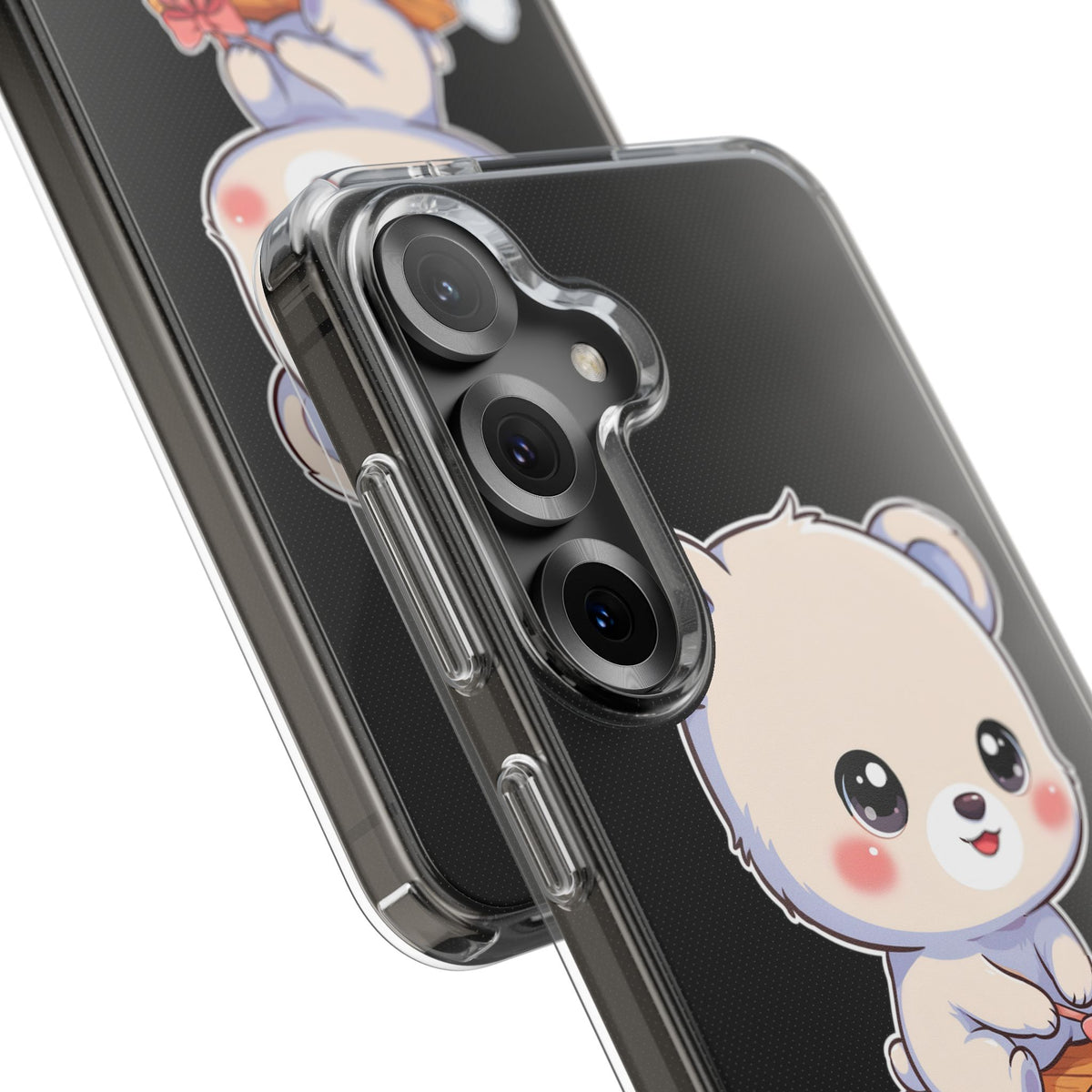 Kawaii Polar Bear Phone Case, Cute Winter Gift