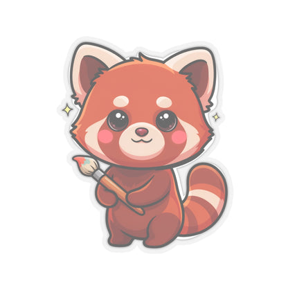 Kawaii Red Panda Sticker for Creative Decor