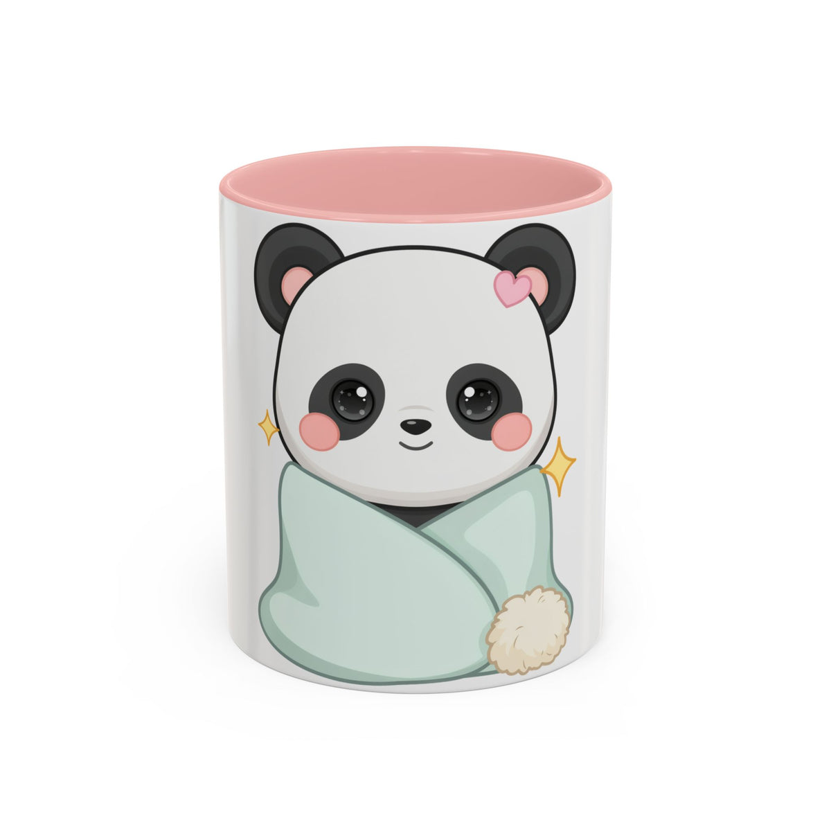 Kawaii Panda Accent Coffee Mug for Cozy Moments