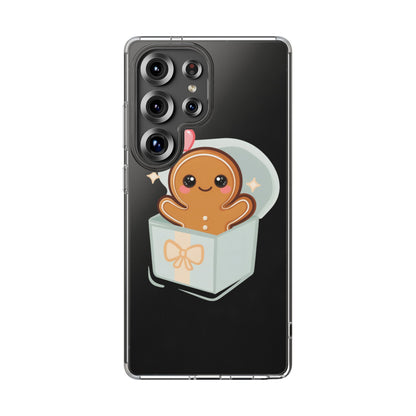 Gingerbread Man Phone Case – Kawaii Holiday Gift