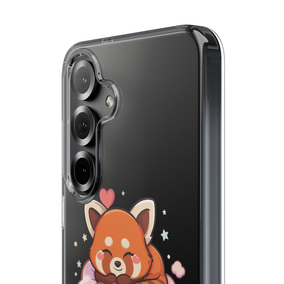 Cute Red Panda Phone Case, Dreamy Kawaii Cloud Art